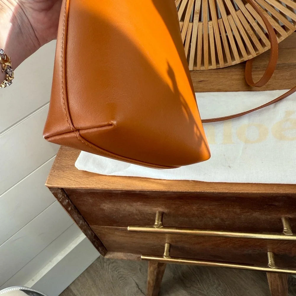 Chloe micro sense bag in caramel - Picture 12 of 16